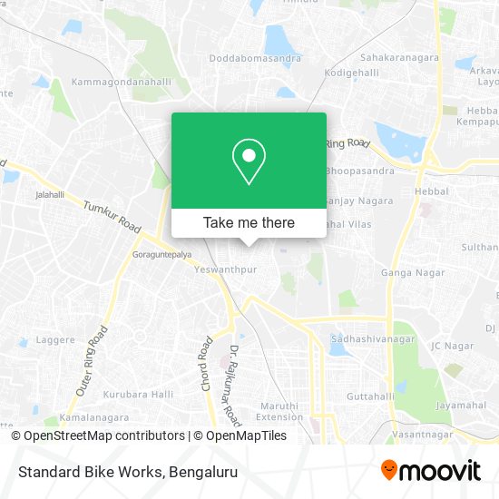 Standard Bike Works map