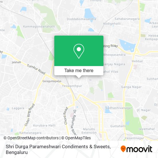 Shri Durga Parameshwari Condiments & Sweets map