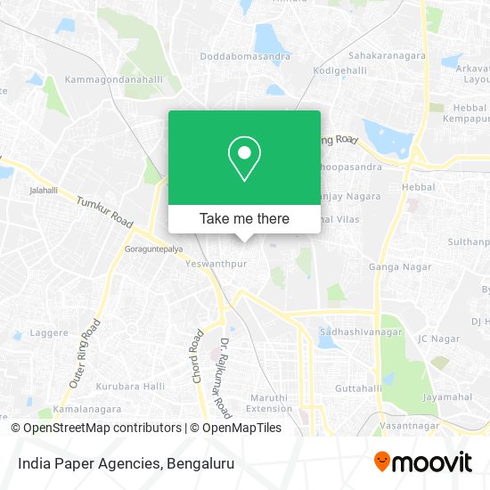 India Paper Agencies map