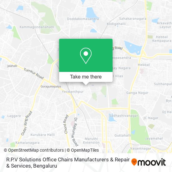 R.P.V Solutions Office Chairs Manufacturers & Repair & Services map