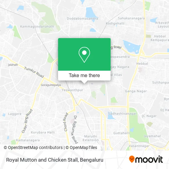 Royal Mutton and Chicken Stall map