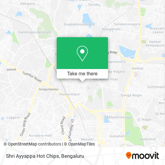 Shri Ayyappa Hot Chips map