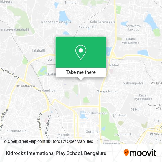 Kidrockz International Play School map