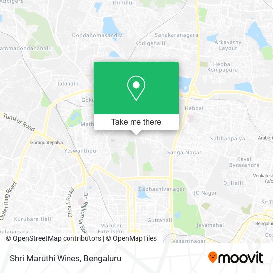 Shri Maruthi Wines map