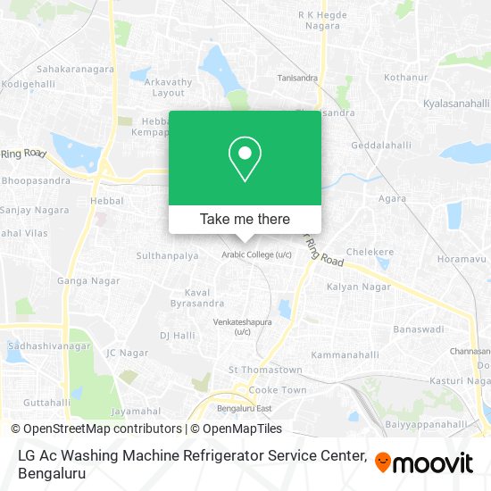 LG Ac Washing Machine Refrigerator Service Center map
