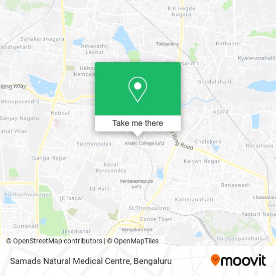 Samads Natural Medical Centre map