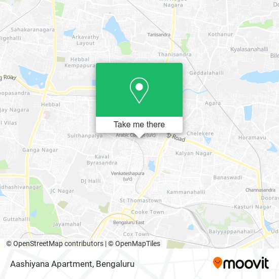 Aashiyana Apartment map