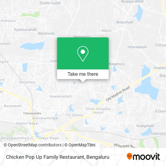 Chicken Pop Up Family Restaurant map