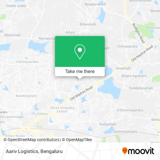 Aariv Logistics map