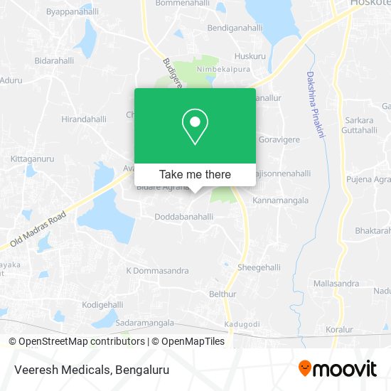 Veeresh Medicals map