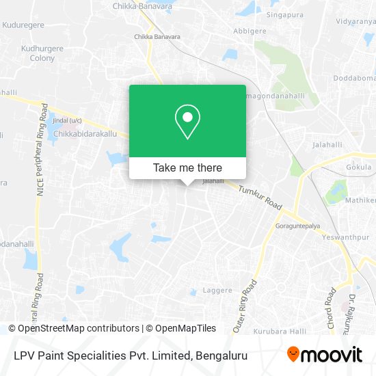 LPV Paint Specialities Pvt. Limited map