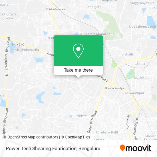 Power Tech Shearing Fabrication map