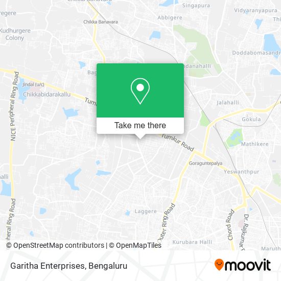 Garitha Enterprises map