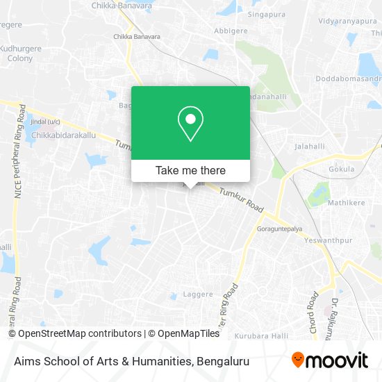Aims School of Arts & Humanities map