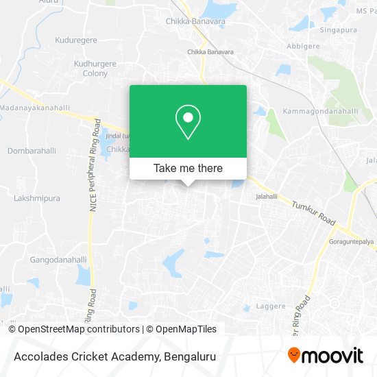 Accolades Cricket Academy map