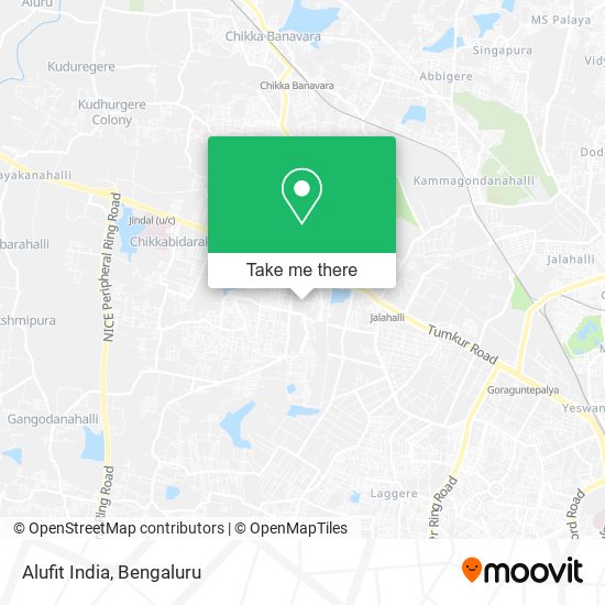 Alufit India map