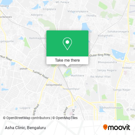 Asha Clinic map