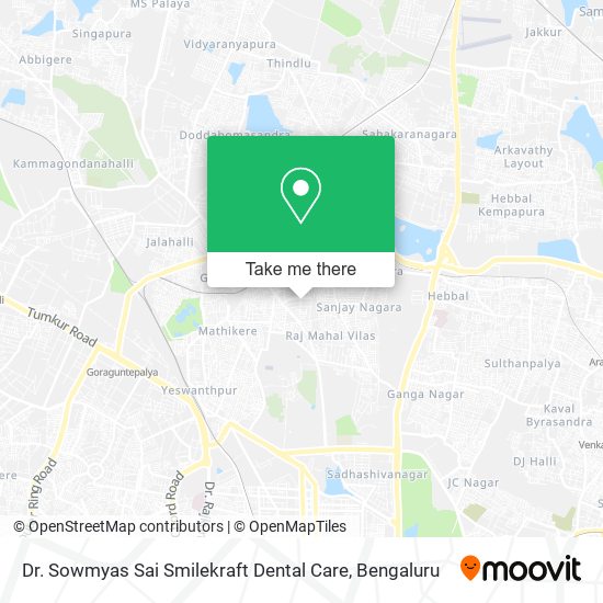 Dr. Sowmyas Sai Smilekraft Dental Care map