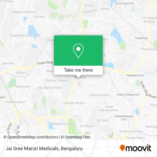 Jai Sree Maruti Medicals map