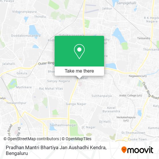 Pradhan Mantri Bhartiya Jan Aushadhi Kendra map