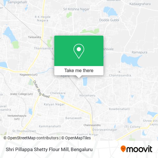 Shri Pillappa Shetty Flour Mill map