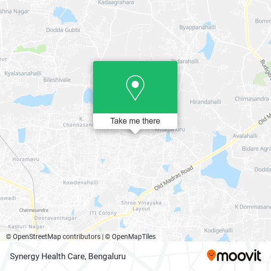 Synergy Health Care map