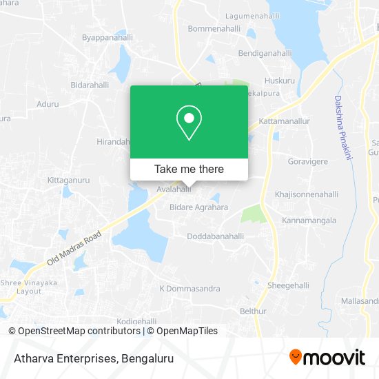 Atharva Enterprises map