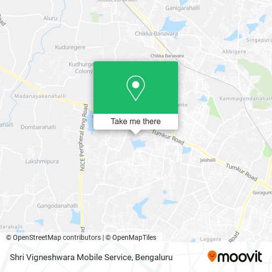 Shri Vigneshwara Mobile Service map