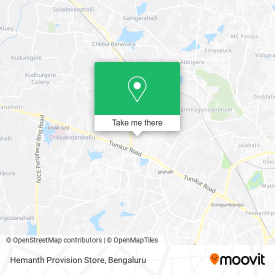 Hemanth Provision Store map