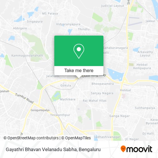 Gayathri Bhavan Velanadu Sabha map