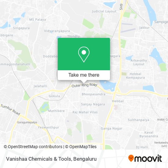 Vanishaa Chemicals & Tools map