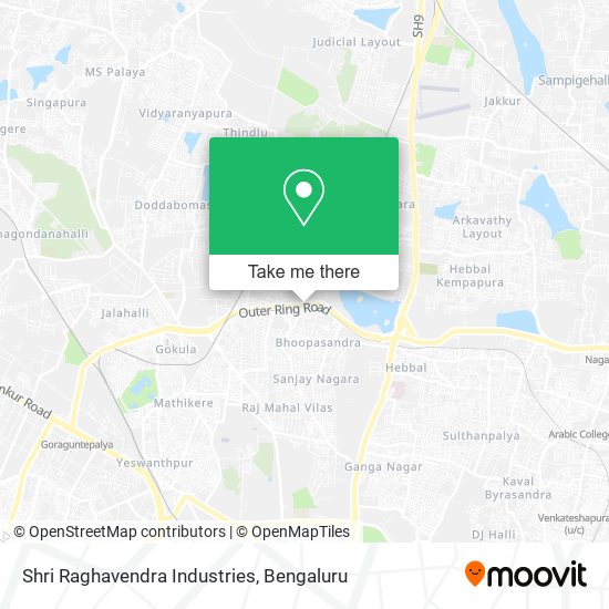 Shri Raghavendra Industries map