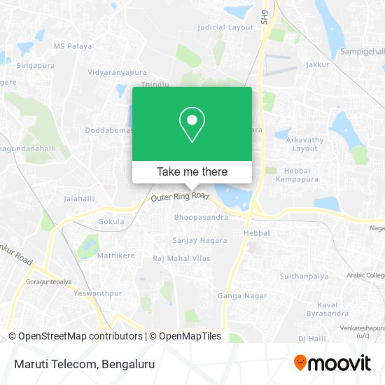 Maruti Telecom map