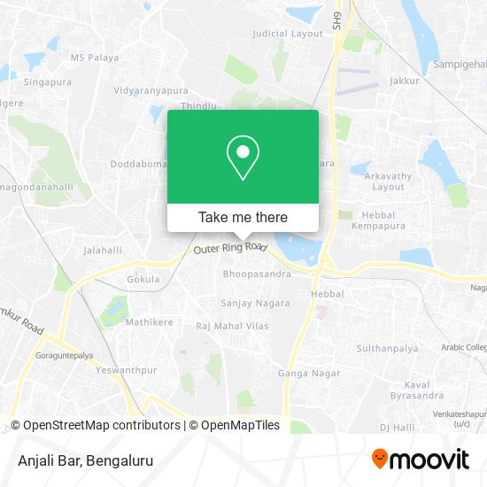 Anjali Bar map