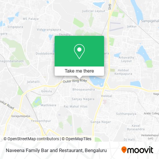 Naveena Family Bar and Restaurant map