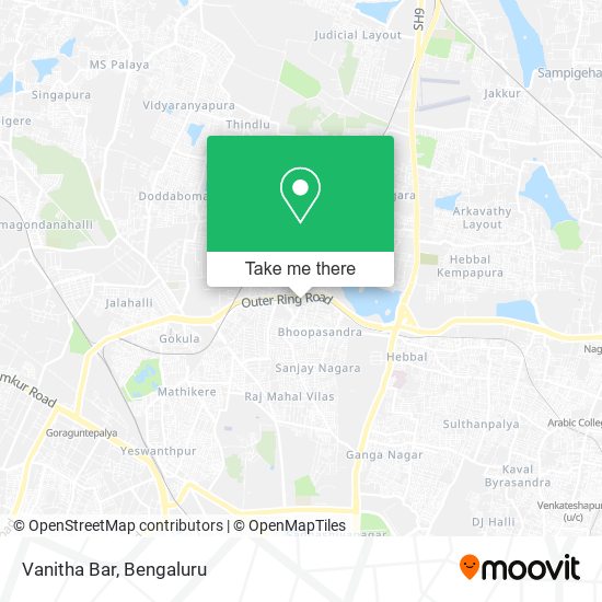 Vanitha Bar map