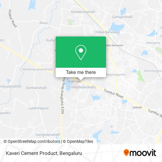 Kaveri Cement Product map