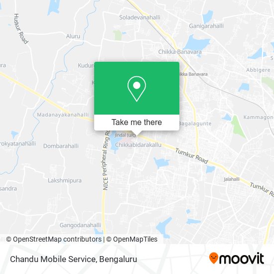 Chandu Mobile Service map