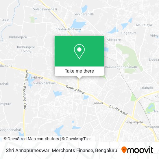 Shri Annapurneswari Merchants Finance map