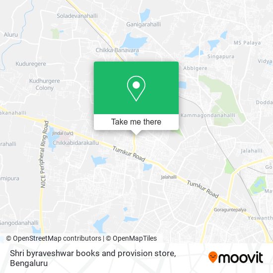 Shri byraveshwar books and provision store map