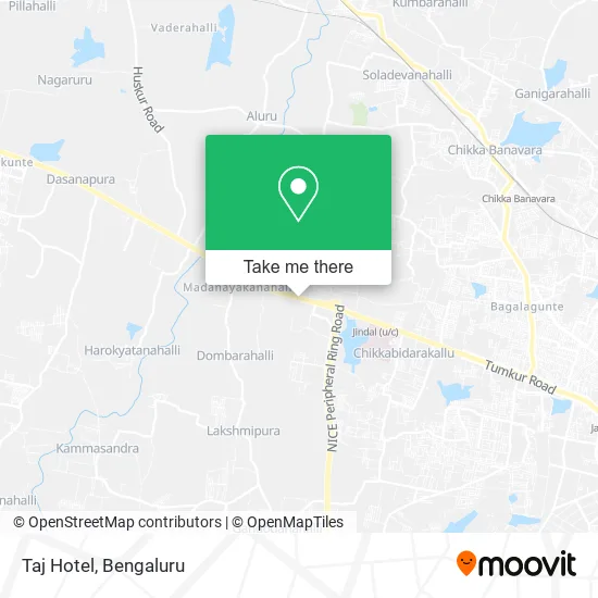 Taj Hotel map