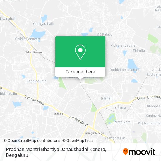 Pradhan Mantri Bhartiya Janaushadhi Kendra map