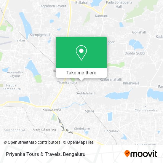 Priyanka Tours & Travels map