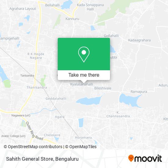 Sahith General Store map