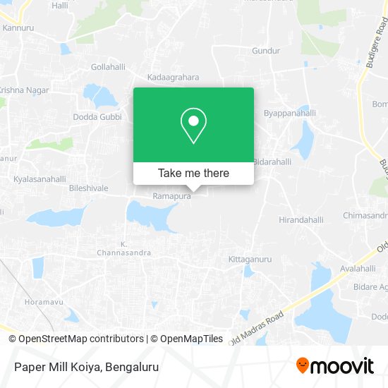 Paper Mill Koiya map