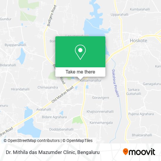 Dr. Mithila das Mazumder Clinic map