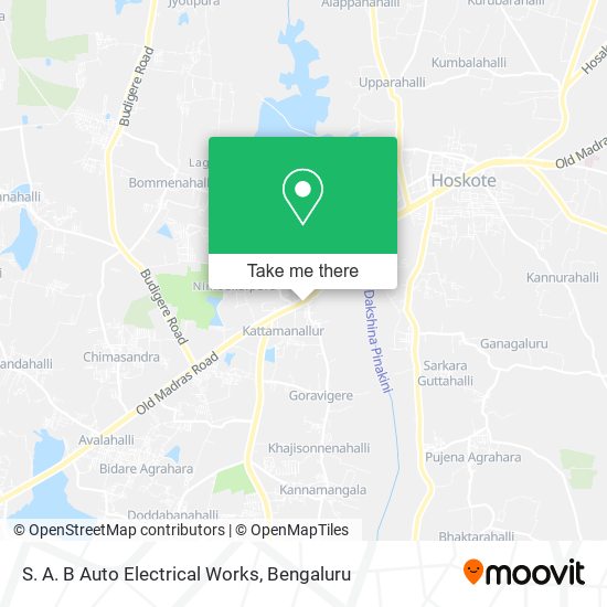 S. A. B Auto Electrical Works map