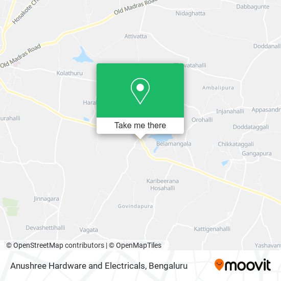 Anushree Hardware and Electricals map