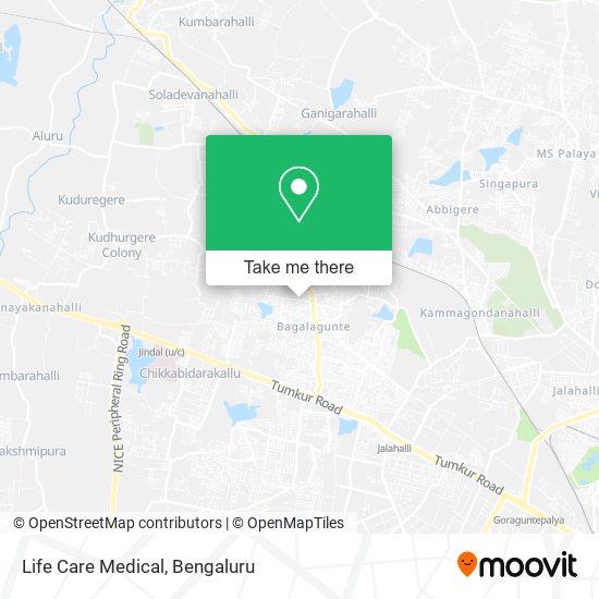 Life Care Medical map