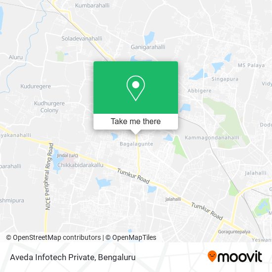 Aveda Infotech Private map